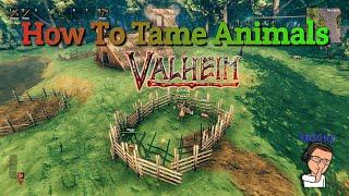 How To Tame A Boar (or wolf, or lox) In Valheim