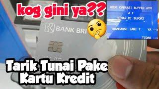 CARA TARIK TUNAI KARTU KREDIT BRI DI MESIN ATM