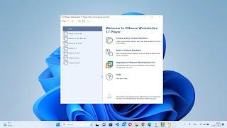How to Install VMware Workstation Player in Windows 11