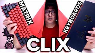 CLIX x MATRIX 60% KEYBOARD REVIEW, with Gateron speed silver