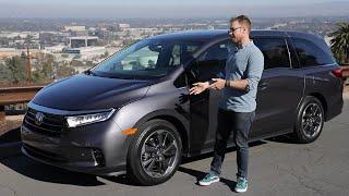 2021 Honda Odyssey Test Drive Video Review