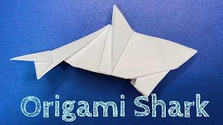 Origami White Shark