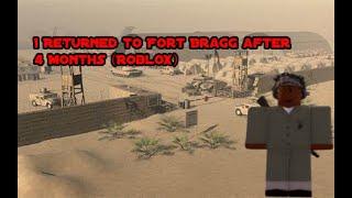 I returned to Fort bragg USM 1940's After 4 Months (Roblox)