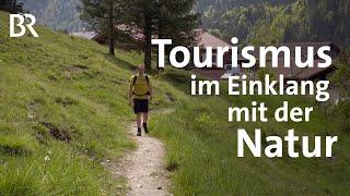 Sanfter Tourismus in Bad Hindelang: "Einheimische auf Zeit" | Bergauf-Bergab | Berge | BR