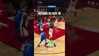 Greening On 2K20 Was Perfect 