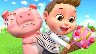 The Muffin Man - Baby Shark + More Nursery Rhymes & Kids Songs | Kio Kids Songs