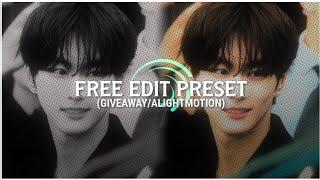 FREE EDIT PRESET || alightmotion. #kpopedit