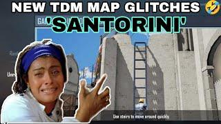 New TDM Map Glitches Santorini  || 8 vs 8 new map ||Battleground mobile india