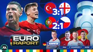 EURO 2024: PORTUGALIA - CZECHY 2:1! CO ZA FINISZ! SHOW TURCJI Z GRUZJĄ