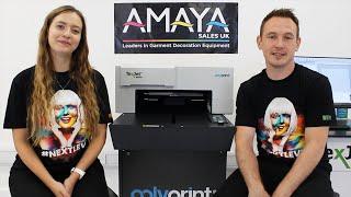 How to make DTF Transfers with your TexJet DTG Printer | Tutorial | Amaya Sales UK