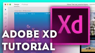 Adobe Experience Design (Adobe XD) Beginner Tutorial & First Look