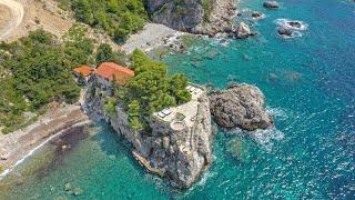 Budva, Rezevici - seafront stone || villa on a private peninsula || Montenegro Sotheby's