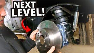 From DRUM to DISC BRAKE SYSTEM! VW T3 conversion with Epytec adapters