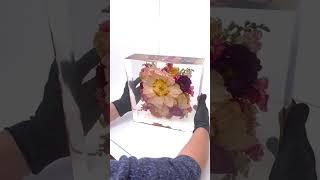 REVEAL! I Take This Beauty Out of It's Mold!! Wedding Bouquet Preservation