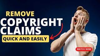 How To Remove Copyright Claim On Youtube Video 2023 | Explained Tutorial | KWIC GRAM