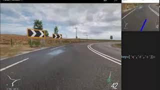 AI playing Forza Horizon 4 #1