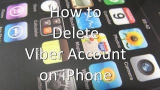 How to Delete Viber Account on iPhone and iPad
