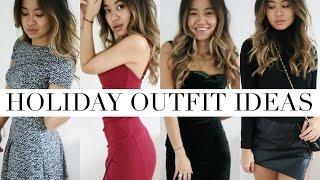 HOW I STYLE: Dressy Holiday Outfits! | rachspeed