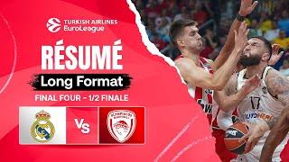 UNE DEMI-FINALE IMPROBABLE  Real Madrid vs Olympiacos - Résumé - EuroLeague 1-2 finale Final Fou