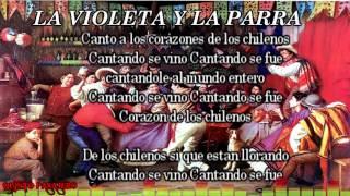 CUECA LA VIOLETA Y LA PARRA (Para más cuecas abajo )