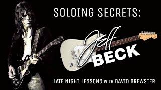 Soloing Secrets - Jeff Beck