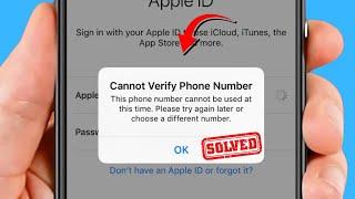 This Phone Number Cannot Be Used at This Time Apple ID Cannot Verify Phone Number Apple ID 2024