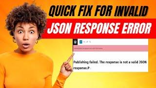 WordPress Publishing failed  The response is not a valid JSON response #solved