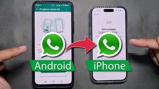 Cara Memindahkan WhatsApp Android ke iPhone