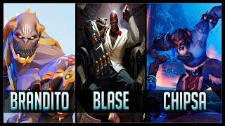 Brandito vs Chipsa vs Blase - Gods of Doomfist  | Overwatch Moments