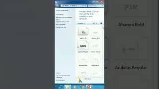 Install Font in 1 Click | shorts | Short video| #shorts  #viral #cpu #tally