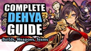 Build The Best Dehya! Complete Dehya Guide | Weapons, Artifacts & Teams Genshin Impact