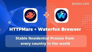 How to set up a proxy in Waterfox browser with HTTPMars? #http #proxy #https #socks5