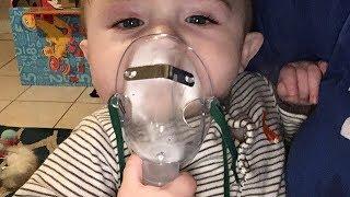 BABY DOES OWN BREATHING TREATMENT (Video for Parents)