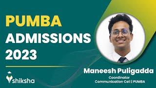 Pumba (DMS) Admissions 2023 | MBA from PUMBA