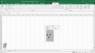 How to type because symbol in Excel