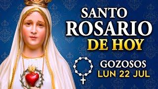 ROSARIO de HOY Misterios Gozosos del Santo Rosario | Lunes 22 de julio 2024