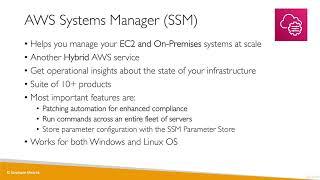 Systems Manager SSM Overview | Deployments & Managing Infrastructure at Scale | Amazon Web Service