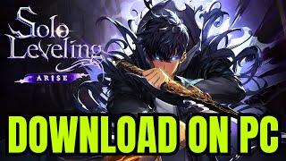 How To DOWNLOAD Solo Leveling Arise PC/Laptop (2024)