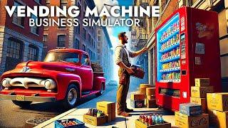 Run Your Own Vending Machine Business In This NEW Simulator...