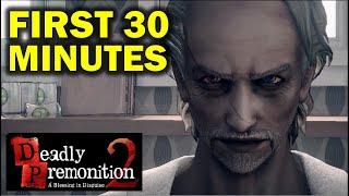 Deadly Premonition 2: A Blessing in Disguise -  First 30 Minutes Gameplay (Interrogate Zach Morgan)