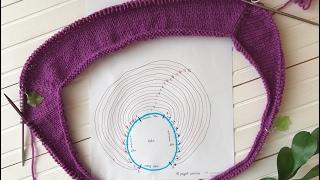 Raglan UPPER PART 1 with germ theory - the exact calculation and scheme (Raglan from top to bottom)