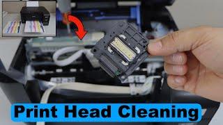 Epson ET 2400 Print Head Cleaning, Replacement or Repair (L1201, L1250, L3110, L3210 & L3215, L3250)