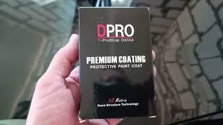 Жидкое стекло Керамика DPRO Type H 9H Premium Coating Nano Ceramic для авто Япония 30 мл