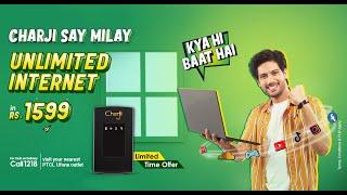 PTCL Charji Unlimited Internet in Rs.1599