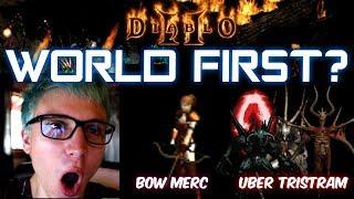 World First? Bow Merc REKS uber Tristram - Diablo 2