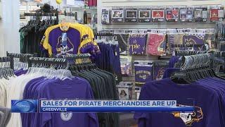 ECU merchandise sales on the rise