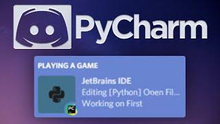 How to show PyCharm in Discord Rich Prescence Game Activity