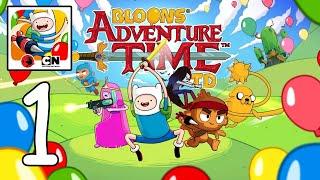 Bloons Adventure Time TD‏ - Gameplay Walkthrough Part 1 (Android,IOS)