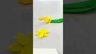 How To Make A Felt Daffodil