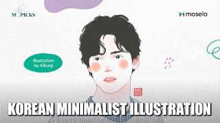 Moselo Picks: Proses Kreatif Minimalist Illustration di Moselo!